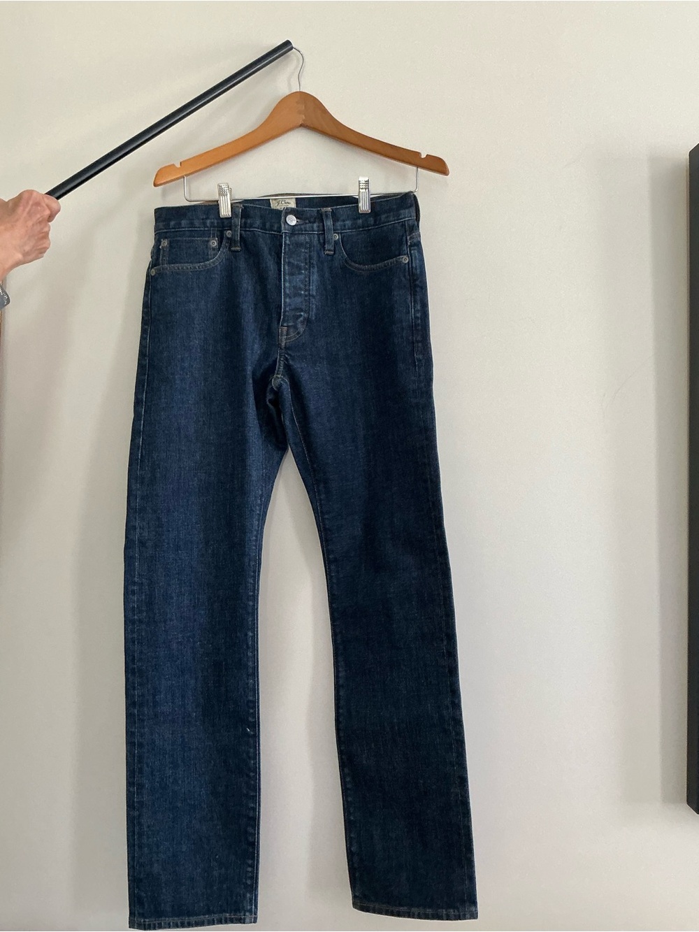 J. Crew Men's Dark Indigo Straight Jeans